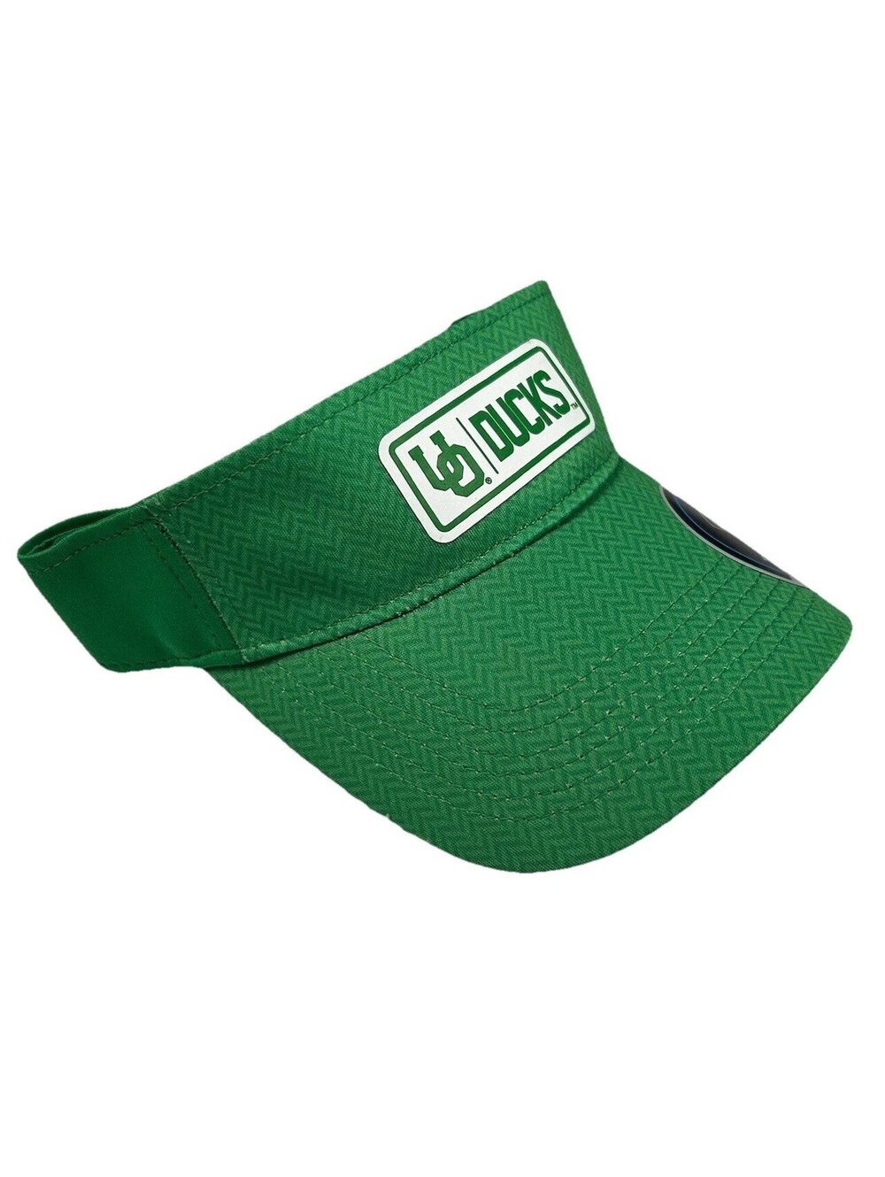 University Of Oregon Ducks Softball Viser Green White Unisex Hat Adjustable New